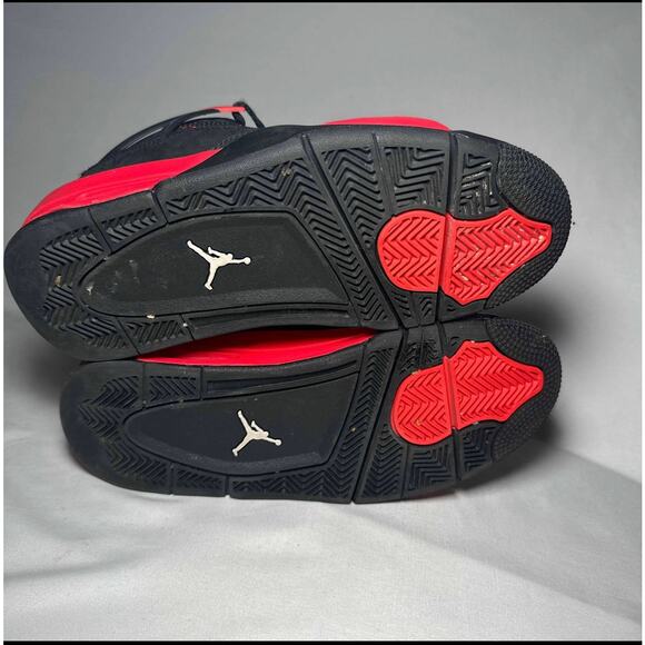 Size 6.5 - Nike Air Jordan 4 Retro GS Red Thunder Men\'s Shoes Ships Now